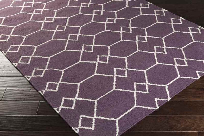 Escambia Modern Wine Area Rug