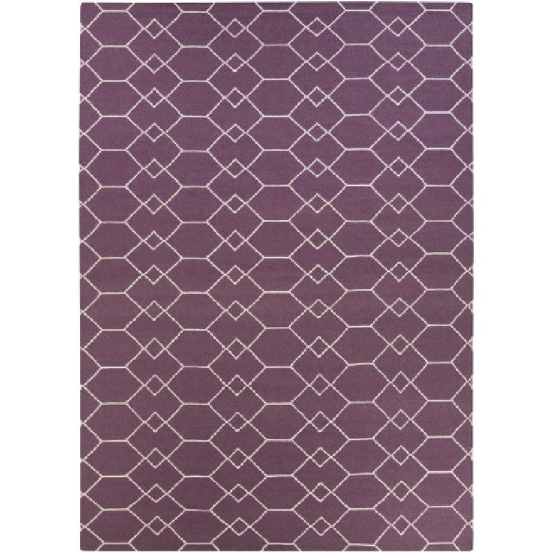 Escambia Modern Wine Area Rug