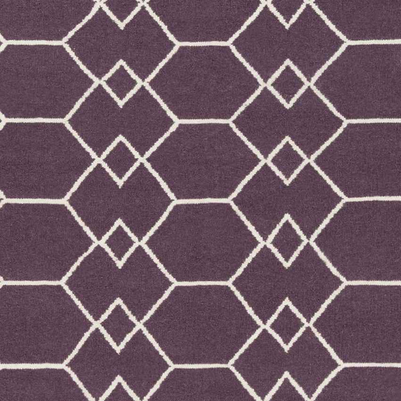 Escambia Modern Wine Area Rug