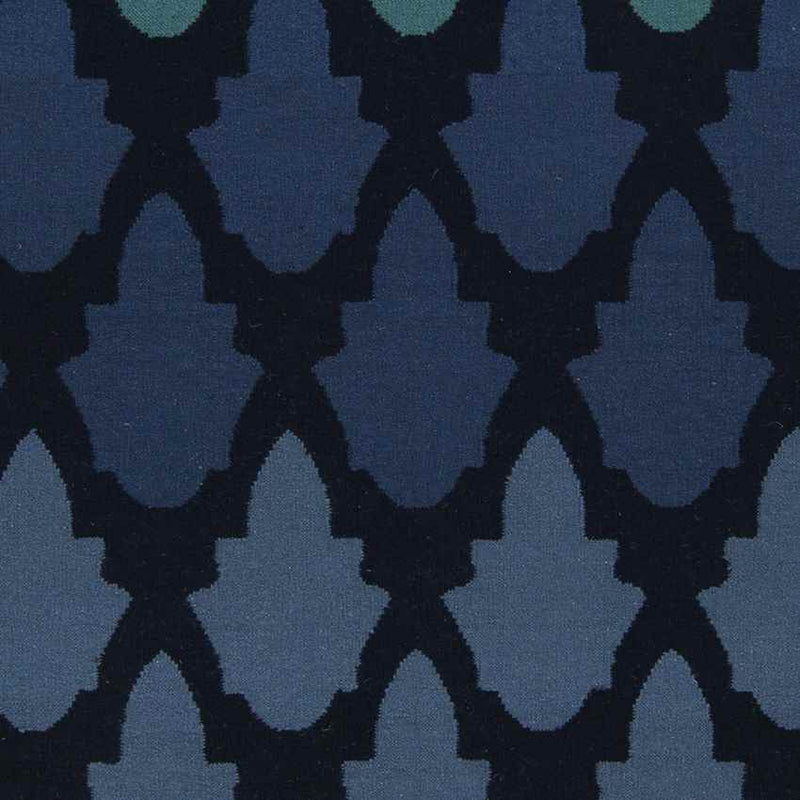 Esto Modern Blue/Black Area Rug