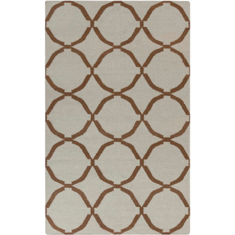 Exeter Modern Chocolate/Gray Area Rug