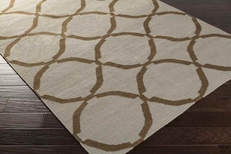 Exeter Modern Chocolate/Gray Area Rug