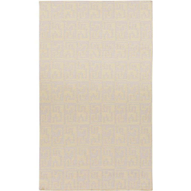 Fairhope Modern Silver Cloud & Parsnip Area Rug