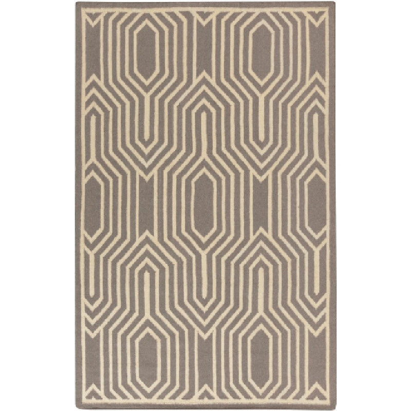 Fairfield Modern Black/White Area Rug