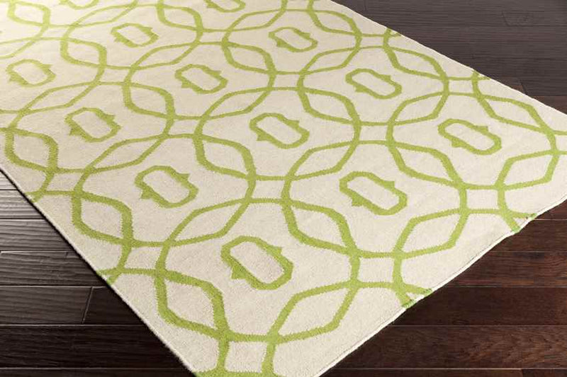 Excel Modern Grass Green Area Rug