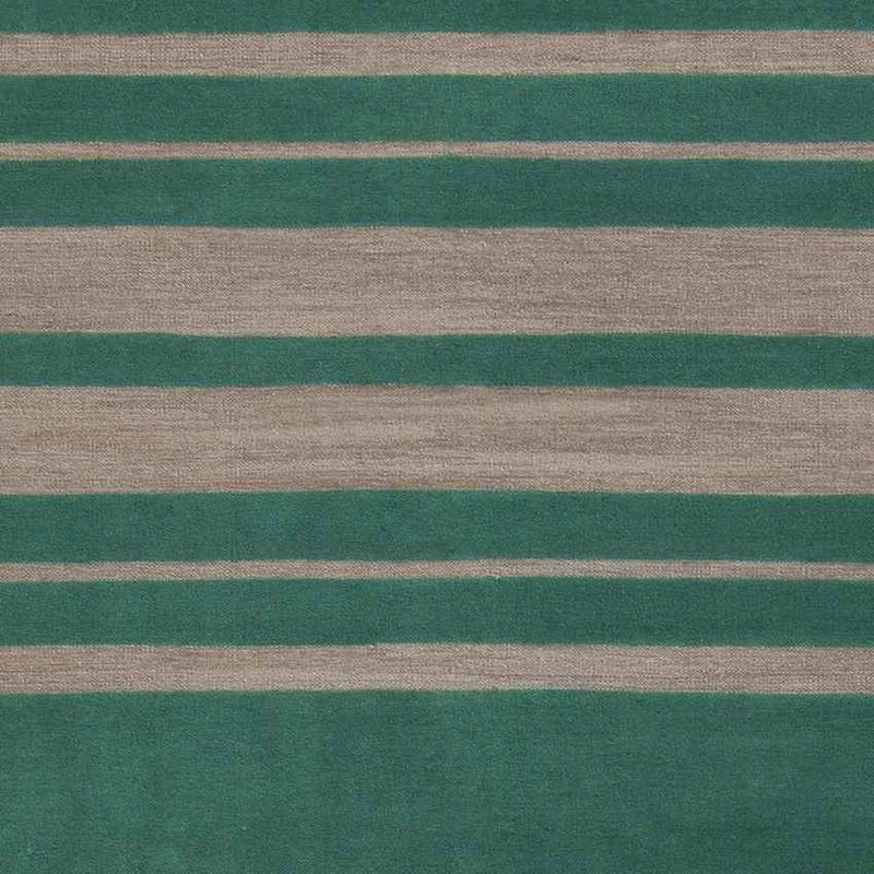 Escalon Modern Emerald Green/Silver Area Rug