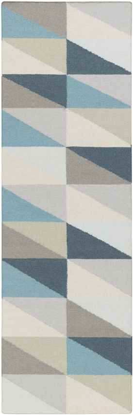 Falkville Modern Aqua Area Rug