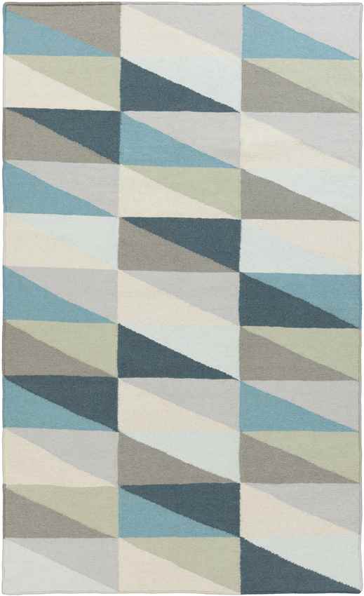 Falkville Modern Aqua Area Rug