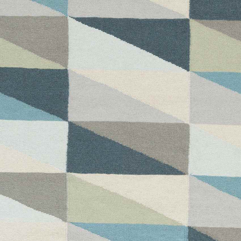 Falkville Modern Aqua Area Rug