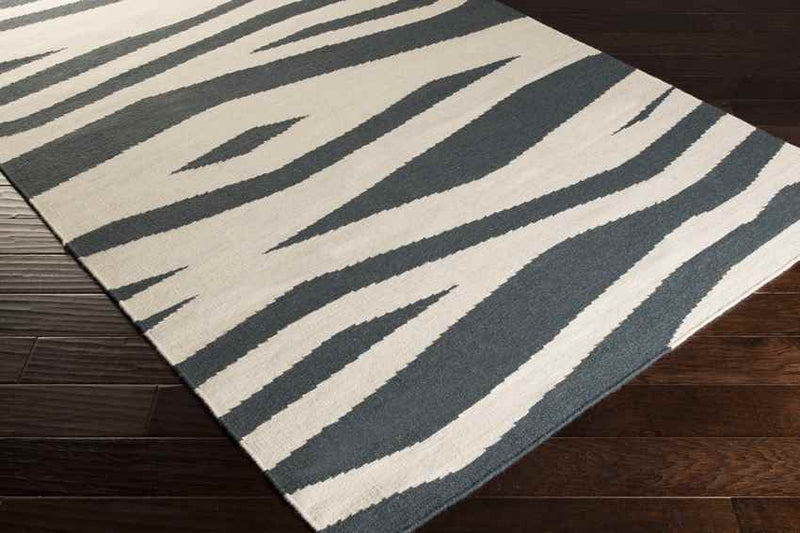 Farmington Modern Ivory/Charcoal Area Rug