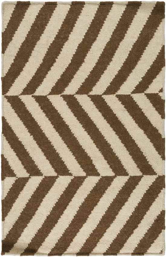 Faunsdale Modern Ivory/Mocha Area Rug