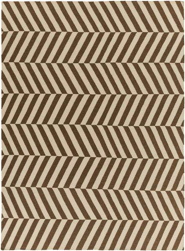 Faunsdale Modern Ivory/Mocha Area Rug