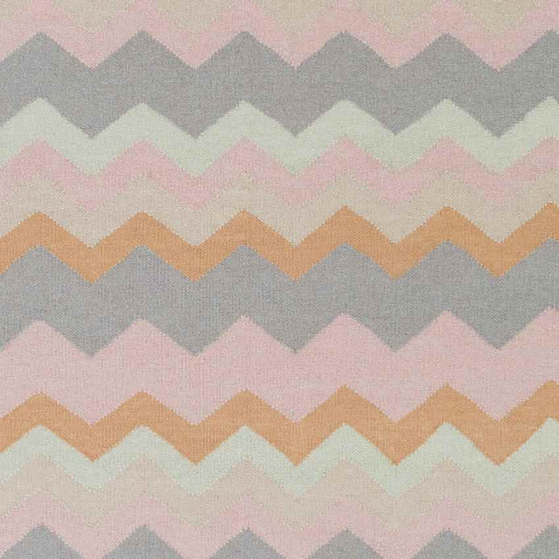 Weende Modern Brown/Pink/Green Area Rug