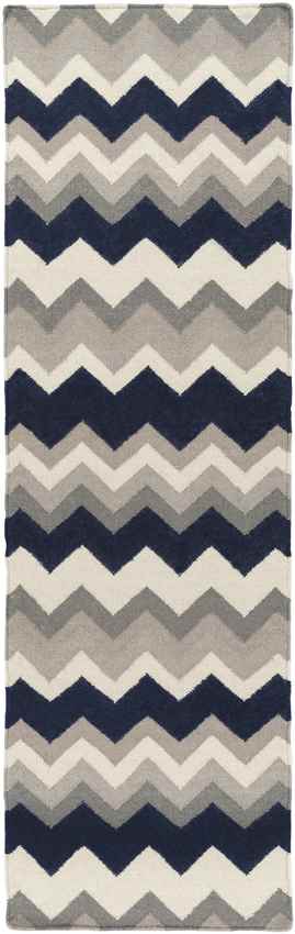 Weende Modern Gray/Navy Area Rug