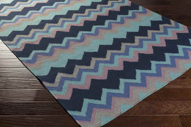 Weende Modern Teal Area Rug