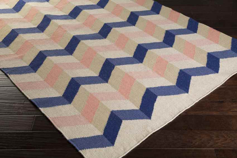 Fayetteville Modern Ivory/Salmon Area Rug