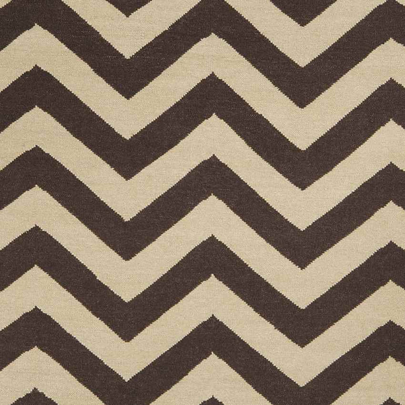 Escondido Modern Dark Brown Area Rug