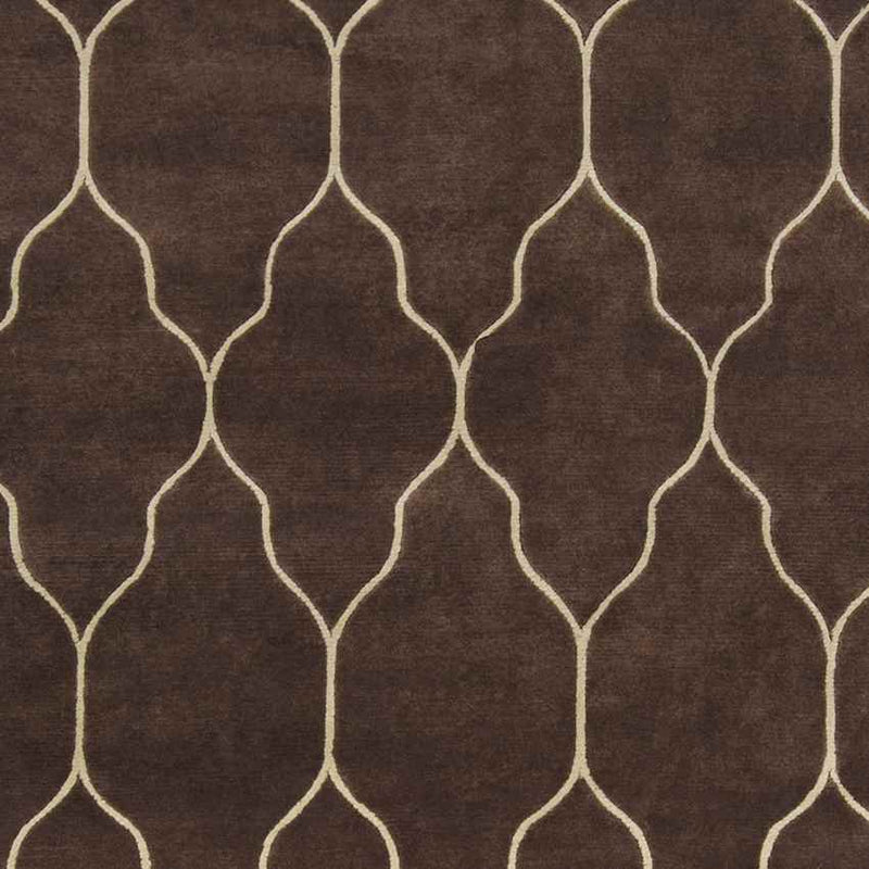 Flagstaff Modern Chocolate/Ivory Area Rug