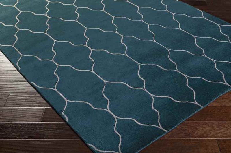 Flagstaff Modern Teal Area Rug