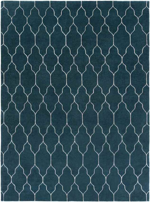 Flagstaff Modern Teal Area Rug