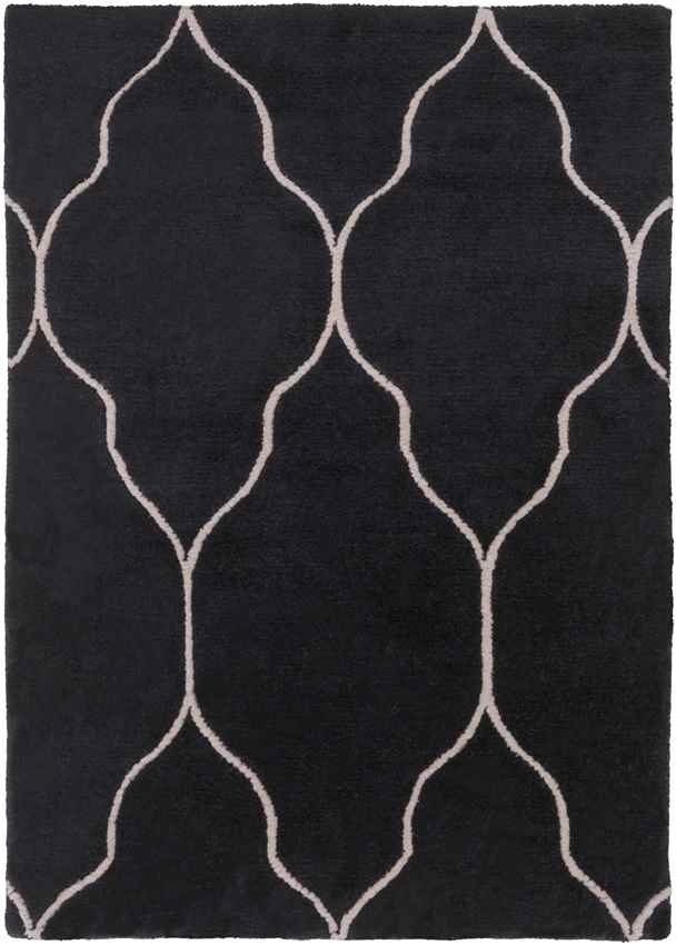 Flagstaff Modern Black/Beige Area Rug