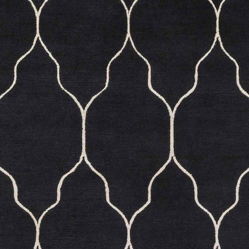 Flagstaff Modern Black/Beige Area Rug