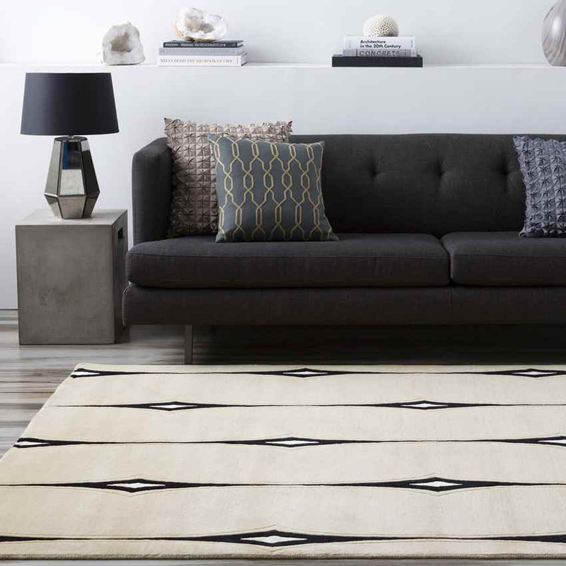 Shannelle Modern Beige Area Rug