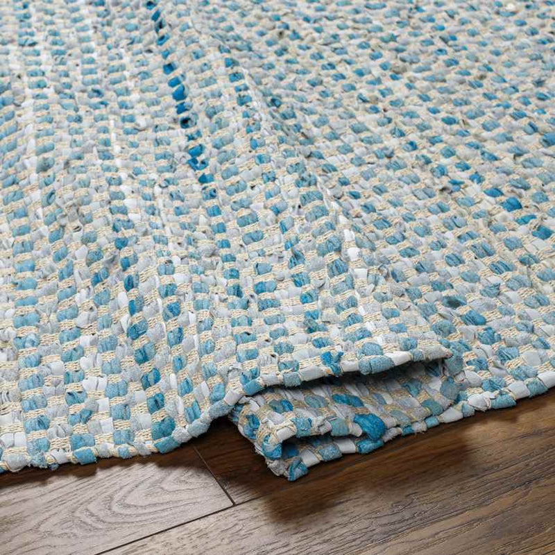 Sharice Modern Teal Area Rug