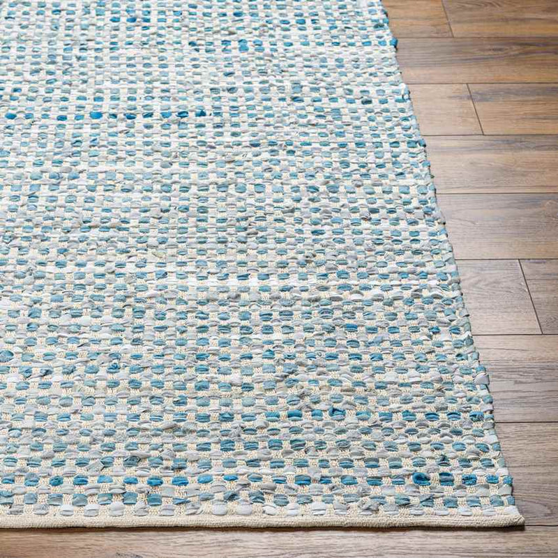 Sharice Modern Teal Area Rug