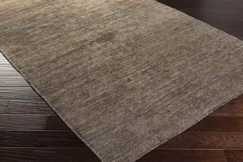 Forkland Modern Dark Brown Area Rug