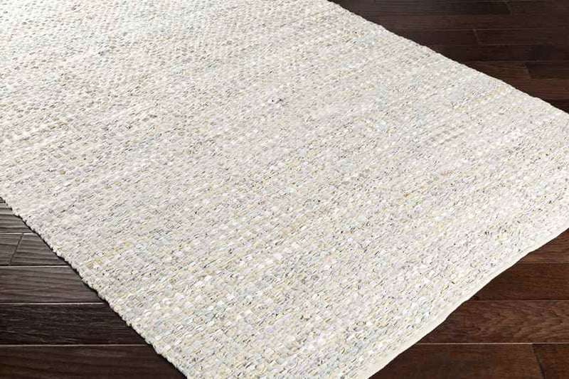 Sharice Modern Ice Blue Area Rug