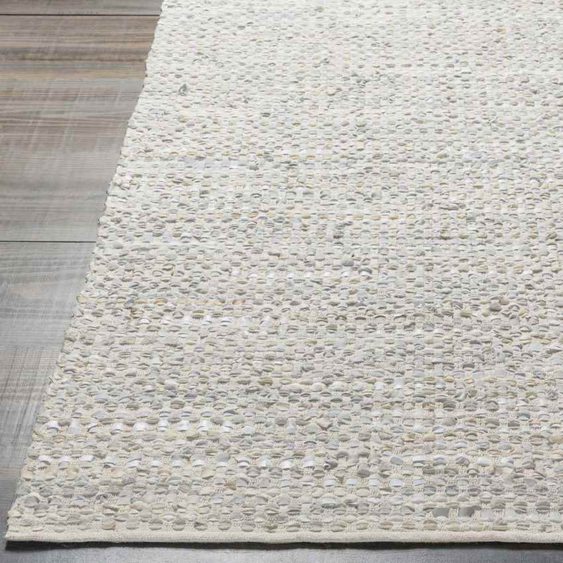 Sharice Modern Ice Blue Area Rug