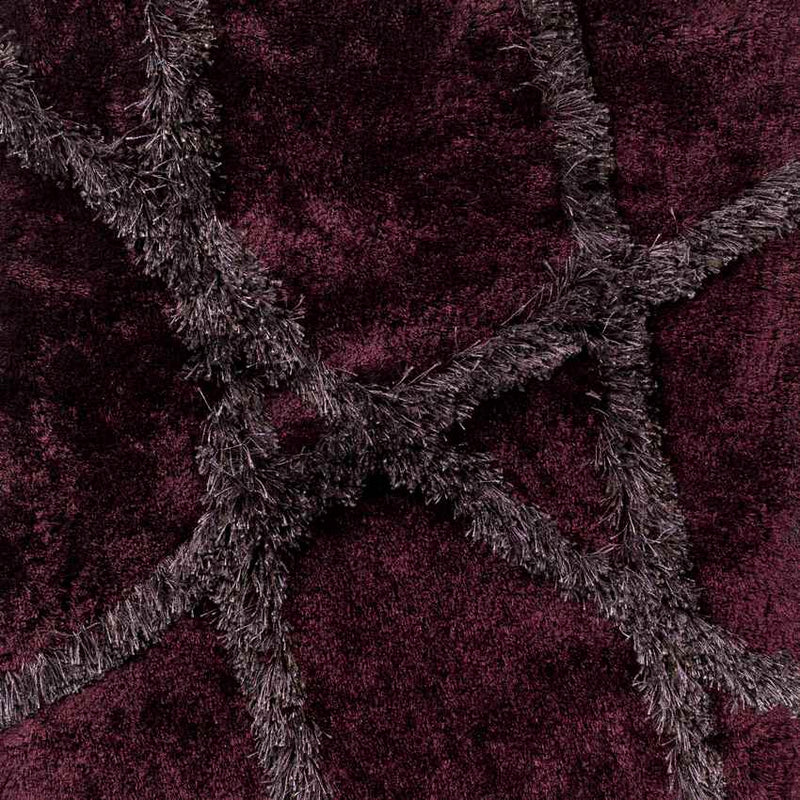 Birchwood Modern Wine/Raisin Area Rug