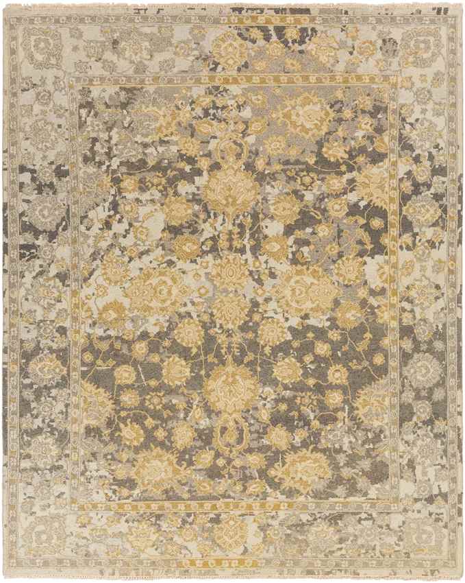 Sosie Traditional Medium Gray Area Rug