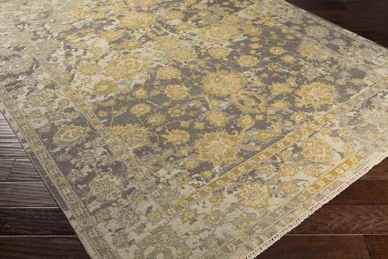 Sosie Traditional Medium Gray Area Rug