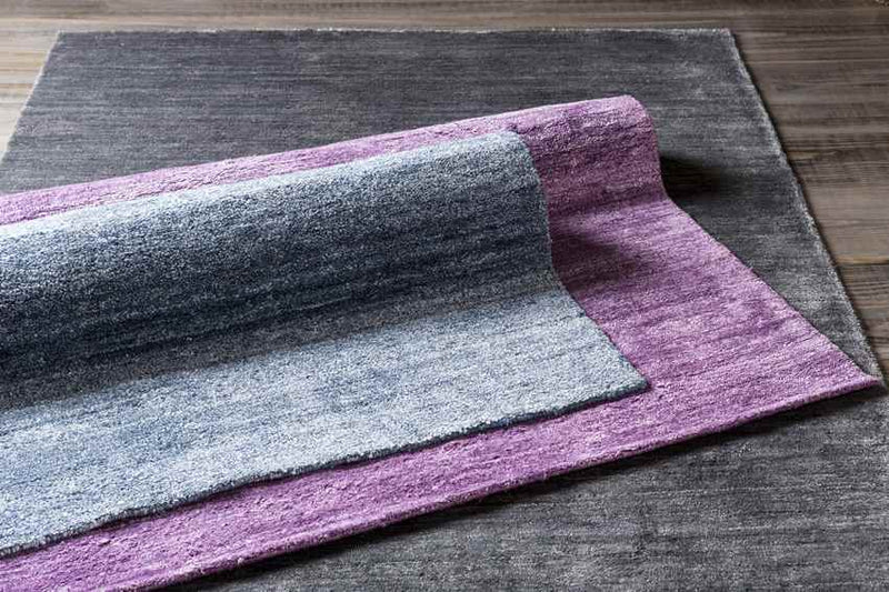 Gibson Modern Bright Purple Area Rug