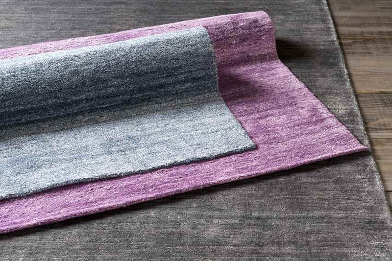 Gibson Modern Bright Purple Area Rug