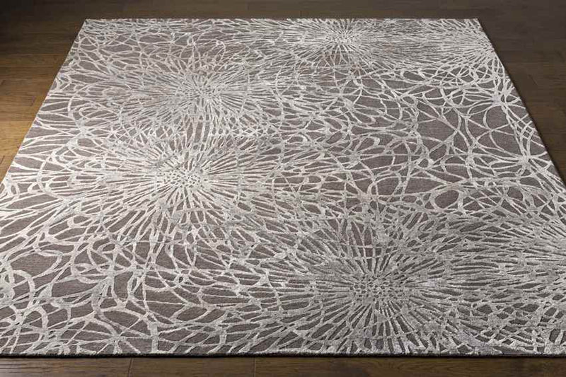 Tremeur Modern Charcoal Area Rug