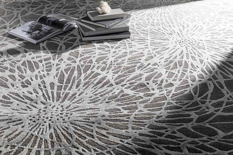 Tremeur Modern Charcoal Area Rug