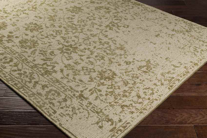 Greenbrier Traditional Olive/Khaki Area Rug