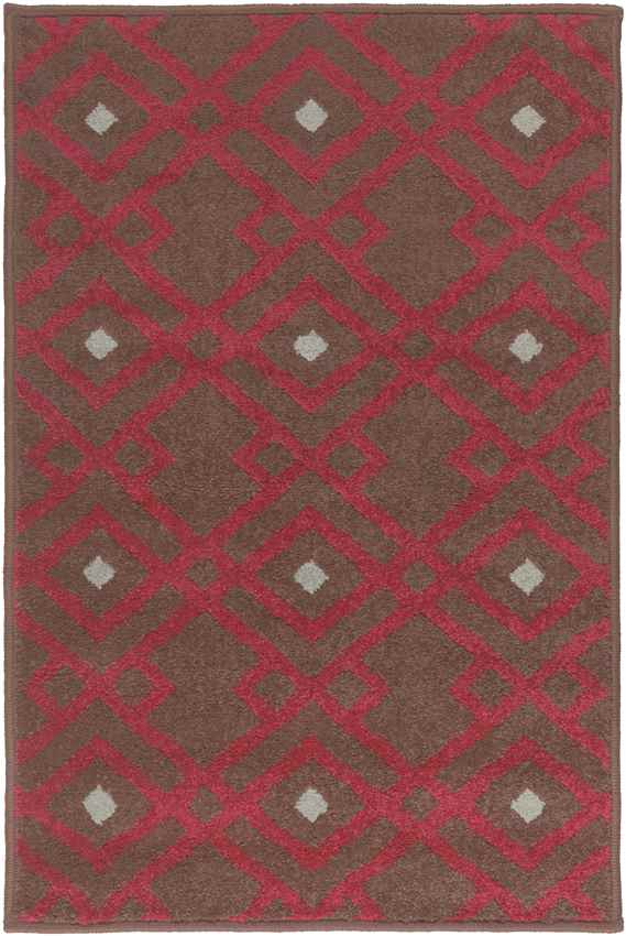 Griffithville Modern Cherry Area Rug