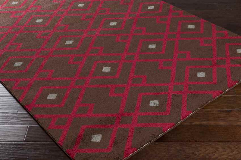 Griffithville Modern Cherry Area Rug