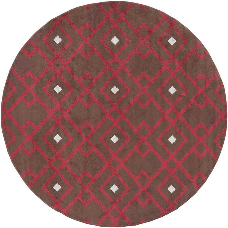 Griffithville Modern Cherry Area Rug