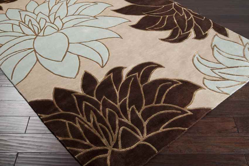 Stork Modern Brown/Gray/Tan Area Rug