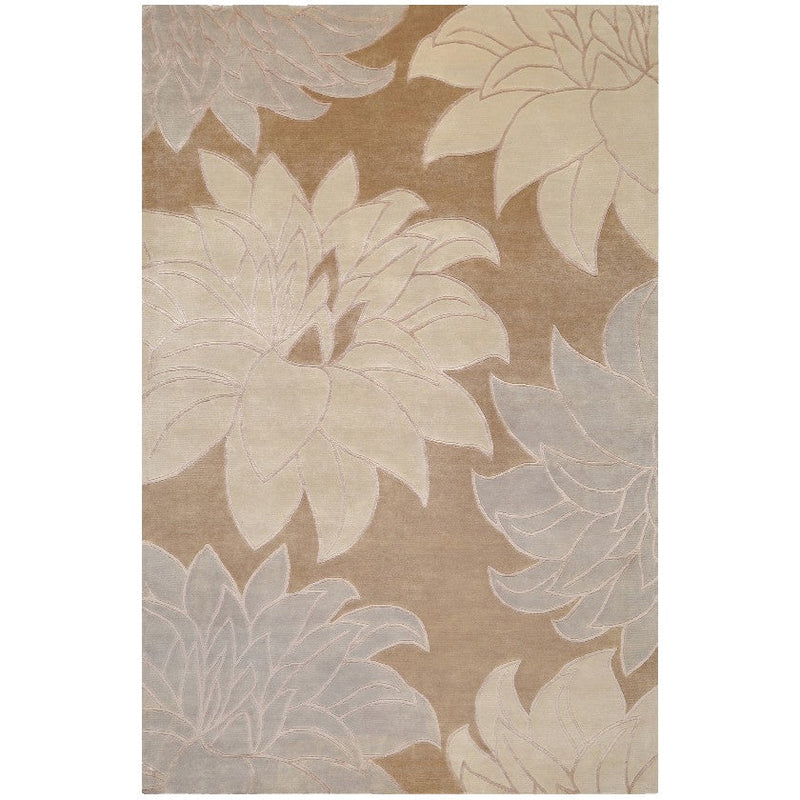 Stork Modern Brown Area Rug