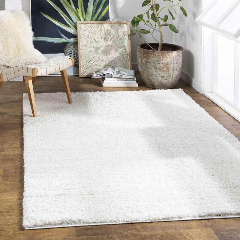 Vere Modern White Area Rug