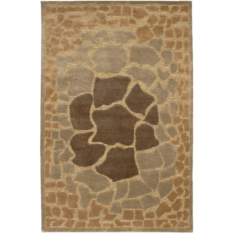 Hayden Modern Brown/Beige/Taupe Area Rug