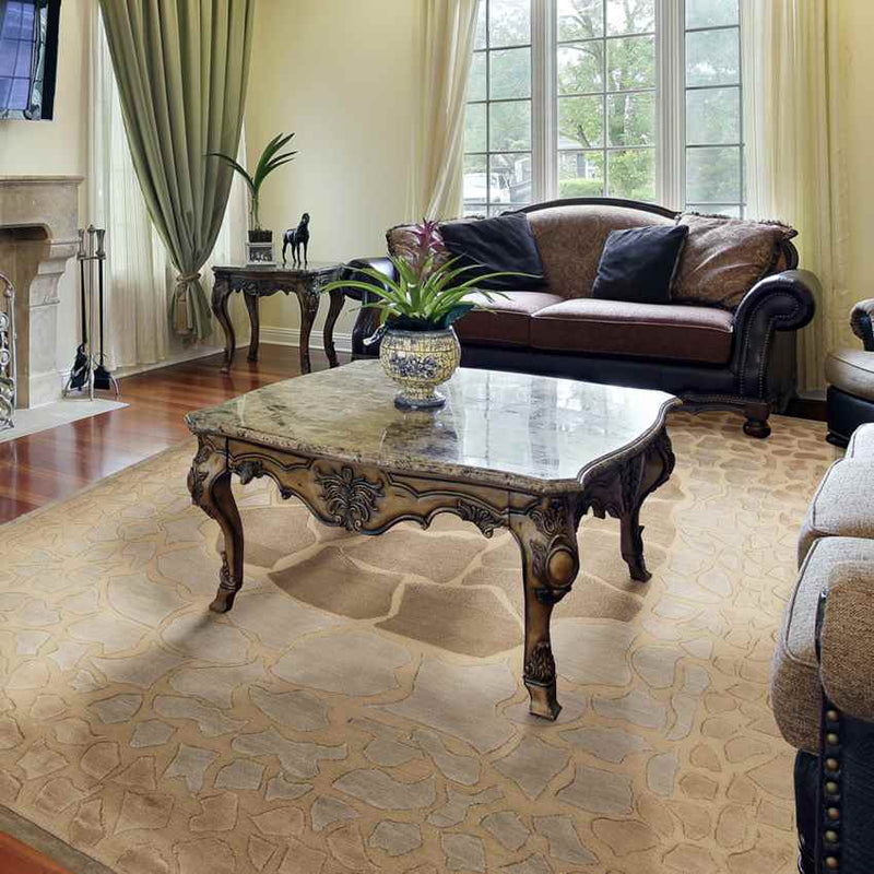 Hayden Modern Brown/Beige/Taupe Area Rug