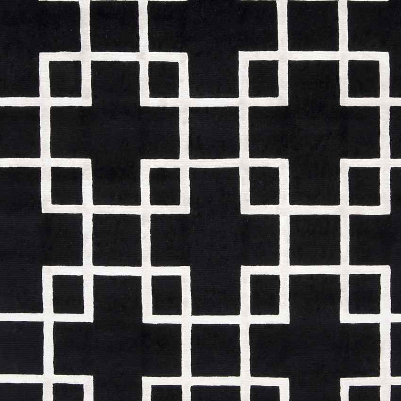 Headland Modern Black Area Rug