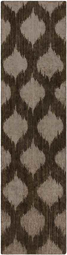 Heard Modern Chocolate Area Rug